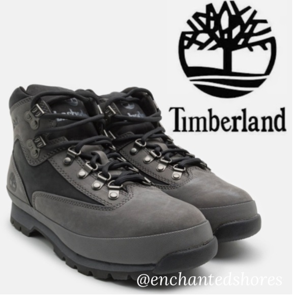 Timberland Boots Hiking Euro Hiker Winter Hiking Boots Tan Grey Black Size 11 main image 13